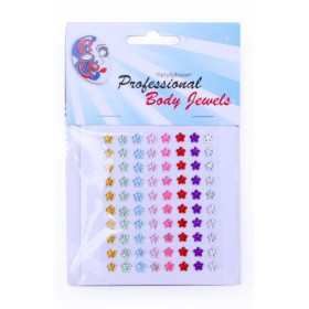 Body Jewels 14440 bloemetjes assortiment kleuren